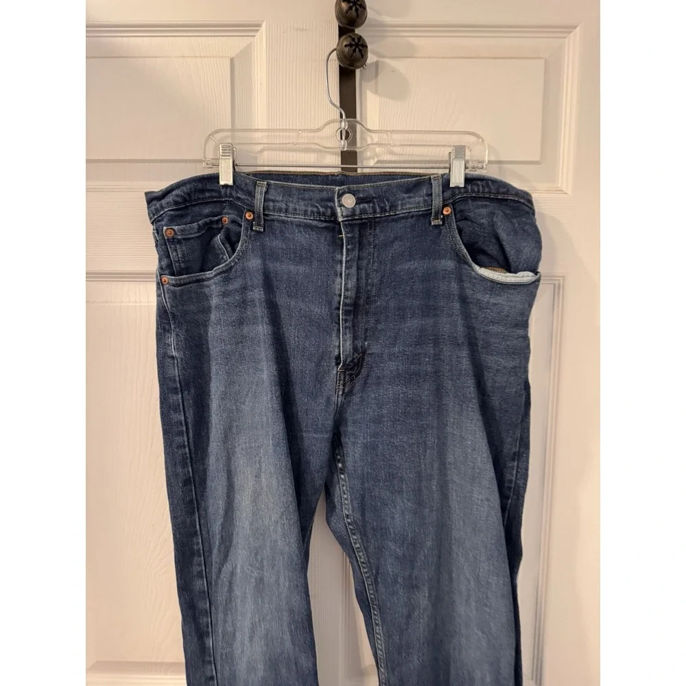 Levi's 505 Men's 40x32 (38x31.5 Actual)‎ Blue Jeans Straight Leg Relaxed Fit
